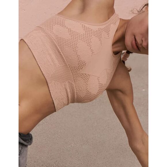 NWT Free People Movement Black Every Single Time Floral Bra Size XS/S  390 - Picture 3 of 4